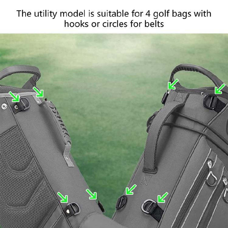 Golf Bag Straps Comfort Double Shoulder Adjustable Nylon Strap Easy to Carry