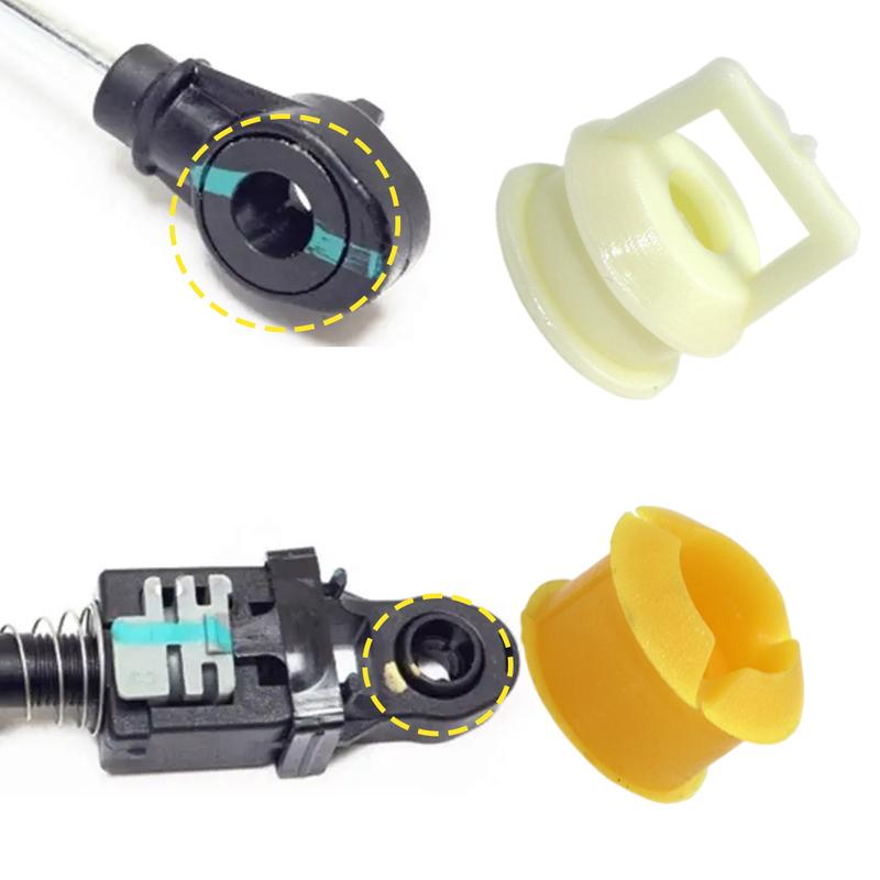 2pcs Automatic Transmission Shift Cable Linkage Selector Shifter End Bushing For Ram 1500 2500 3500 Car Accessories 2014 2015