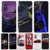 JDM Спортивные Автомобили Мужской Мужчины Чехол для Телефона для Xiaomi Mi Poco F3 X3 X4 GT NFC M3 M4 11 Ultra 12 11X 11i Pro Lite Мягкий Прозрачный Чехол