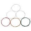 IRIN C105 Colorful Rainbow Acoustic Classical Guitar Strings Nylon Core Colorful Coated Copper Alloy Wound, 6pcs set