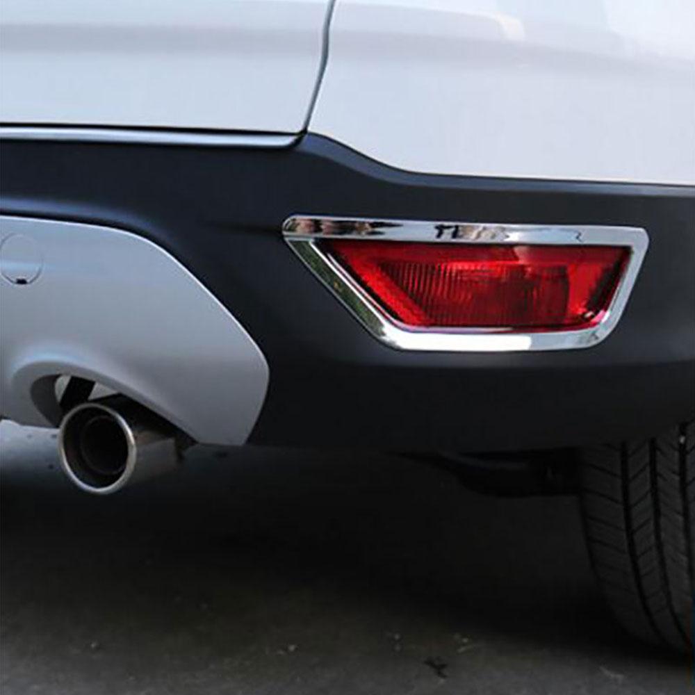 Für Ford Kuga Escape 2013 - 2019 Nebelschlussleuchten-Rahmen Rücknebellampen Dekorationsaufkleber Abdeckung Zierleiste Styling-Zubehör