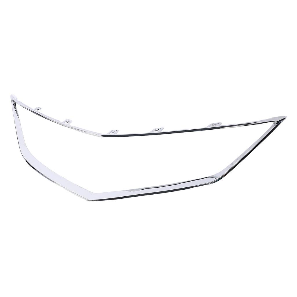 Chrome Front Bumper Upper Grille Trim 71122TX6A51 Bumper Center Grill Cover Trim Replacement for ILX 2016 2018