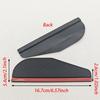 2pcs Car Rearview Mirror Rain Eyebrow Carbon Fiber Rain Shield Sun Shade Clear Vision Protector For Auto Mirror Accessories