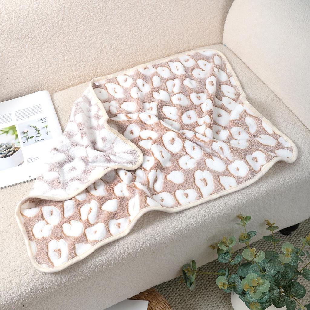 Pet Mats & Blankets: Thick Coral Fleece for Dogs & Cats