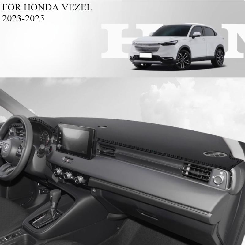 FOR HONDA VEZEL -2025 Car Dash Mat Dashmat Dashboard Mat Cover Sun Shade Dash Board Cover Carpet Accessories