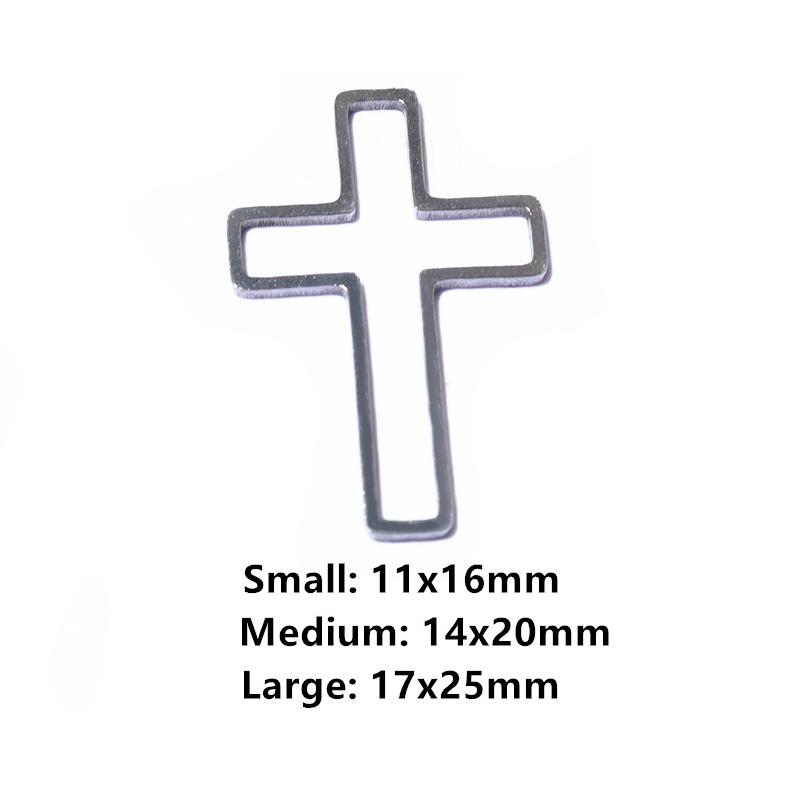 20pcs Moon Star Drop Heart Small Charms Gold Stainless Steel Pendant Open Bezels Hollow Frame Mold Bezel DIY Jewelry Making