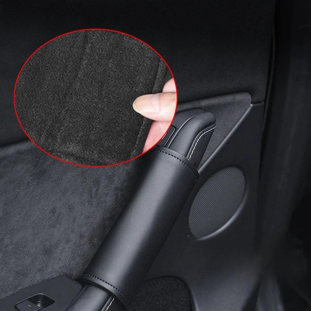 For Tesla Model Y Juniper/Model 3 Highland Door Handle Gloves Handle Protection Holster Leather Handlebar Grip Cover Accessories