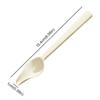 Long Handle Bird Milk Powder Feeder Heat-resisting Bird Food Water Spoon  for Feeding