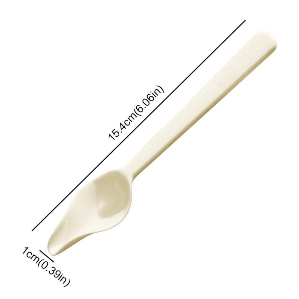 Long Handle Bird Milk Powder Feeder Heat-resisting Bird Food Water Spoon  for Feeding