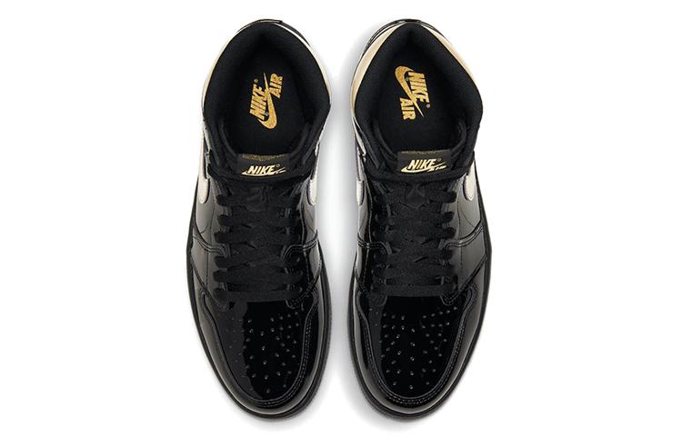 Air Jordan 1 Retro High Og 'Black Metallic Gold' 555088-032