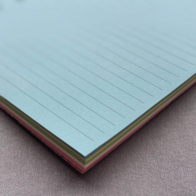 A5 A6 50 Sheets Loose-leaf Colorful Refill Inner Page Line Blank Grid Inner Page Inside Paper Stationery