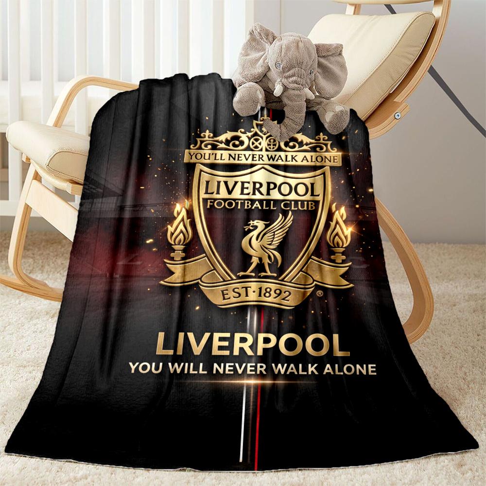 Liverpool Football Club Blanket Soft Warm Cozy Suitable For Office Chair Couch Livingroom For All Occasions Stylish Decor