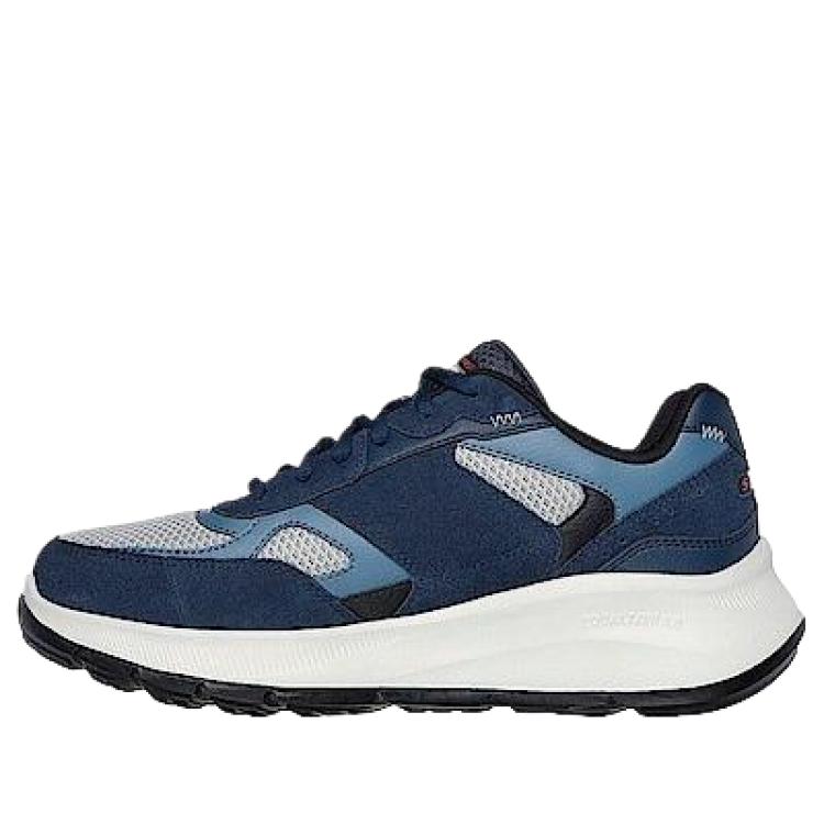 Skechers Global Jogger Comfortable Versatile Low-Top Casual Shoes Men sneakers Dark-Blue 232613-NVGY 41