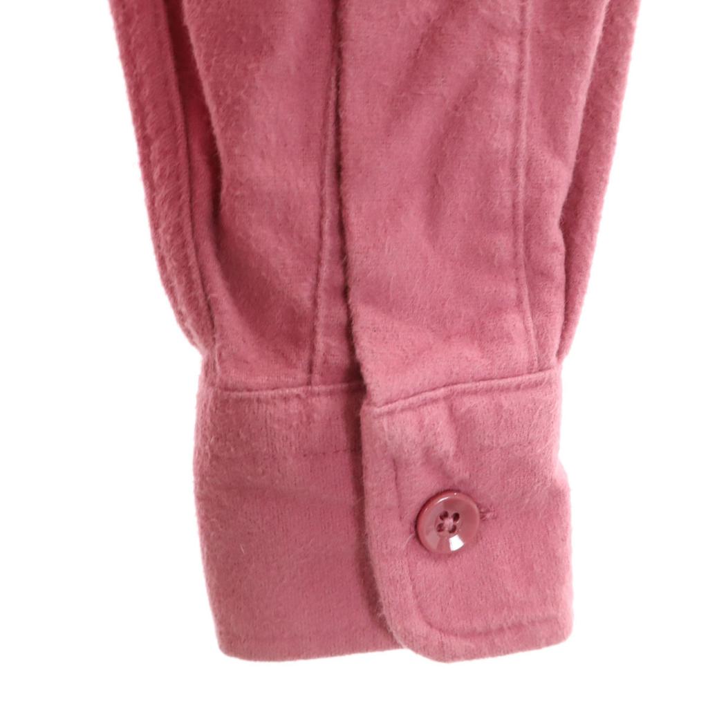 L.L.BEAN 80s Old USA Made Long Sleeve Flannel Shirt 6 Pink Outdoors Women Used