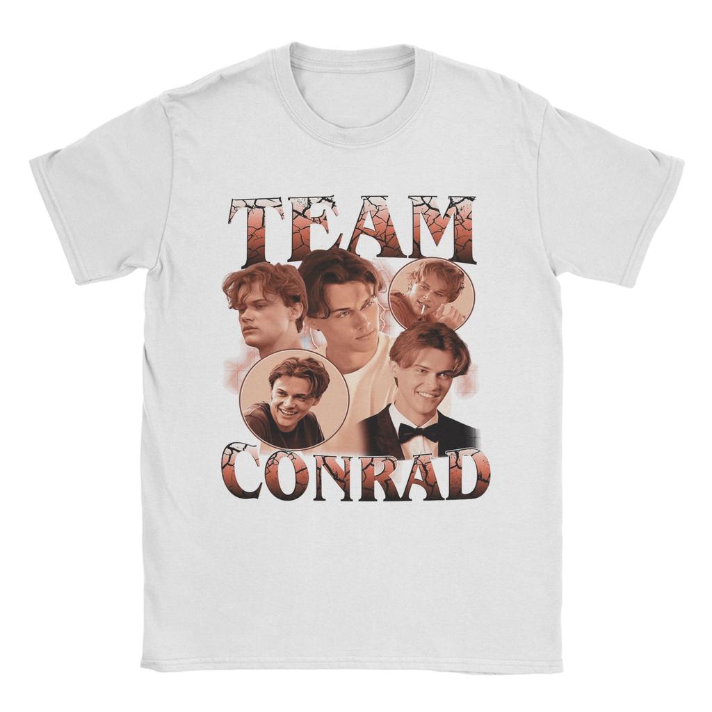 Novelty Team Conrad Fisher Retro Bootleg T-Shirt Men Round Neck Cotton T Shirts  Short Sleeve Tees Birthday Gift Tops
