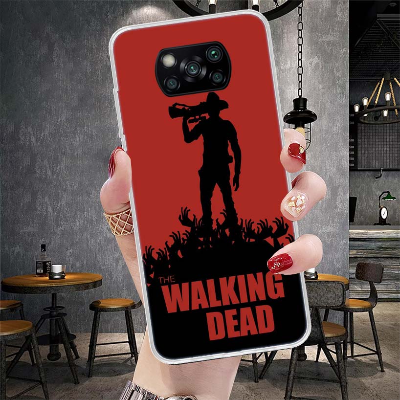 The Walking Deads TV Soft Phone Case For Xiaomi Redmi 15C 15 13C 13 Poco X5 X6 X7 F7 Ultra M7 12C 12 10 10C 9C 9A 9T 9 Fundas Po