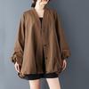 plus size vintage jackets for women causal loose spring autumn Jacket Coat Outerwear