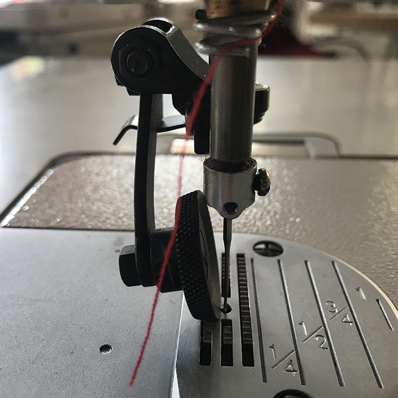 Heimischen Nähmaschine Leder Roller Presser Gerollt Saum Füße Stickerei Nähen