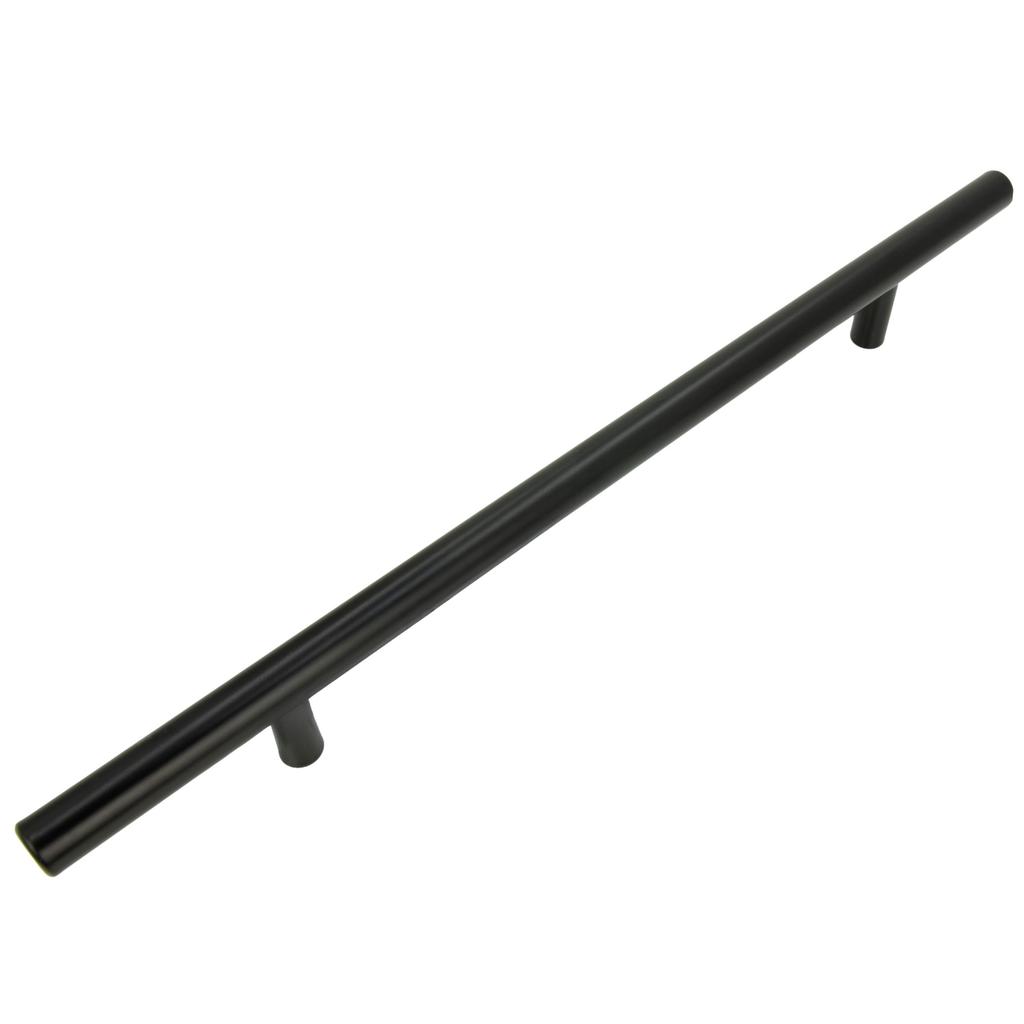Furniture handle Railing 192 mm black