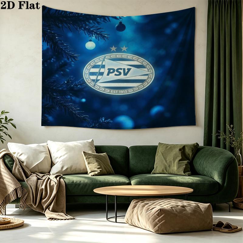 PSV Eindhoven Printed Tapestry – Wall Hanging for Bedrooms, Dorms, and Home Decor