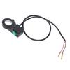 Handlebar Light Switch 22mm 2 Wire Push Button On Off Light Switch for Motorcycle Bike ATV UTV Scooters