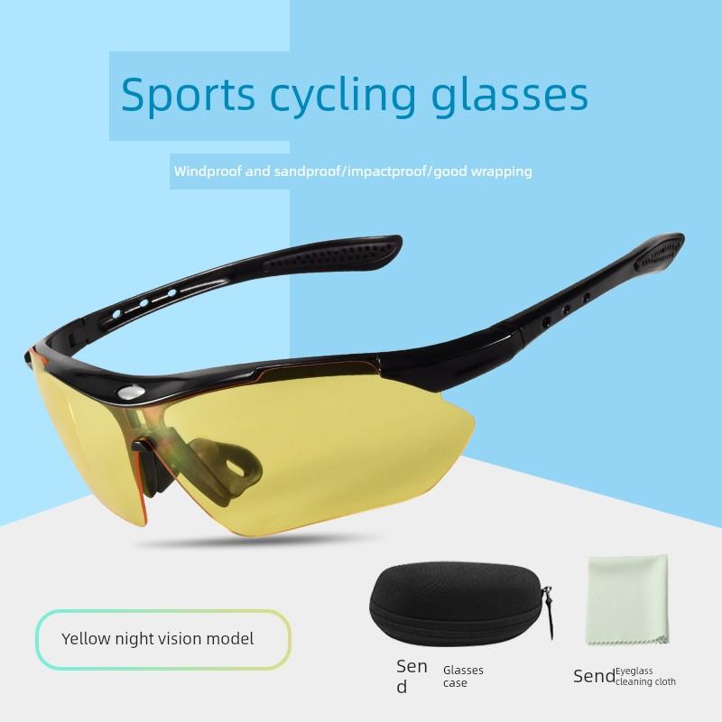 Glasses for Riding Bicycle Eyes against Wind and Sand Glasses New Sunglasses Road Riding Outdoor Glasses Sports Men and Women