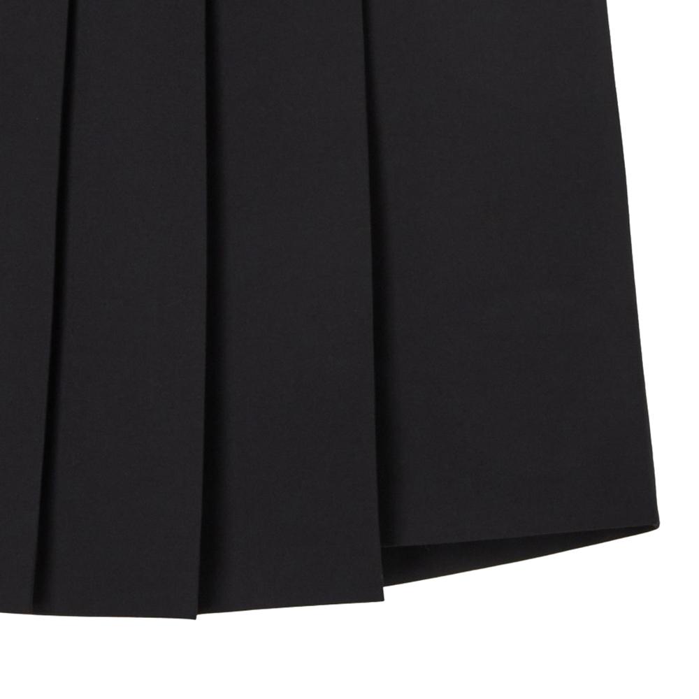 Rap Belt Pleated Asymmetrical Skirt Ar3Ws862