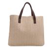 Summer 2024 Large Capacity Woven Tote Bag Stylish Soft Handheld Women's Purse