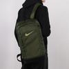 Nike Polyester Backpack Regular Unisex Army Green Casual