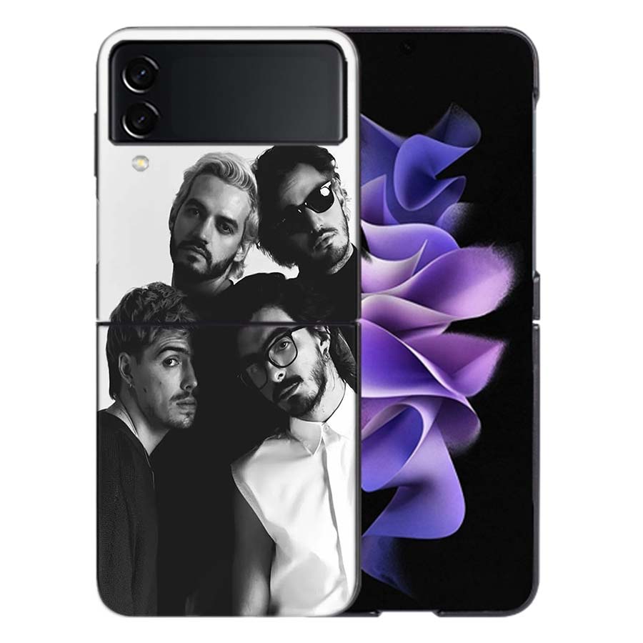 M-Morat Band Phone Case For Samsung Z Flip 6 7 5G Galaxy Z Flip 5 4 3 5G Cases Shockproof Hard Cover TPU