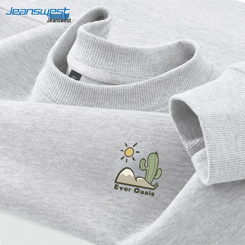 Jeanswest Unisex Loose Fit Crewneck Sweatshirt