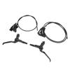 4 Piston Dual Drive Oil Brake 850mm Front 1550mm Rear Levers Hydraulic Disc Brakes for Mountain Cycling