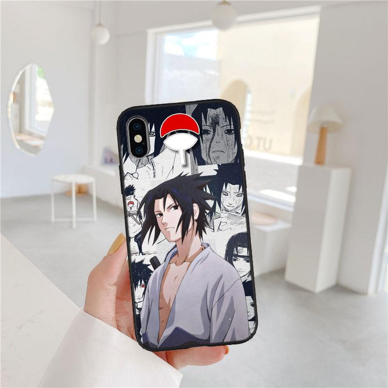 

LO76 Naruto Uchiha Sasuke Soft Shell Phone Case for Redmi Note 8 9 Pro Max 9S 9T 9C NFC 8T 8A 10A A4 Redmi Note 8