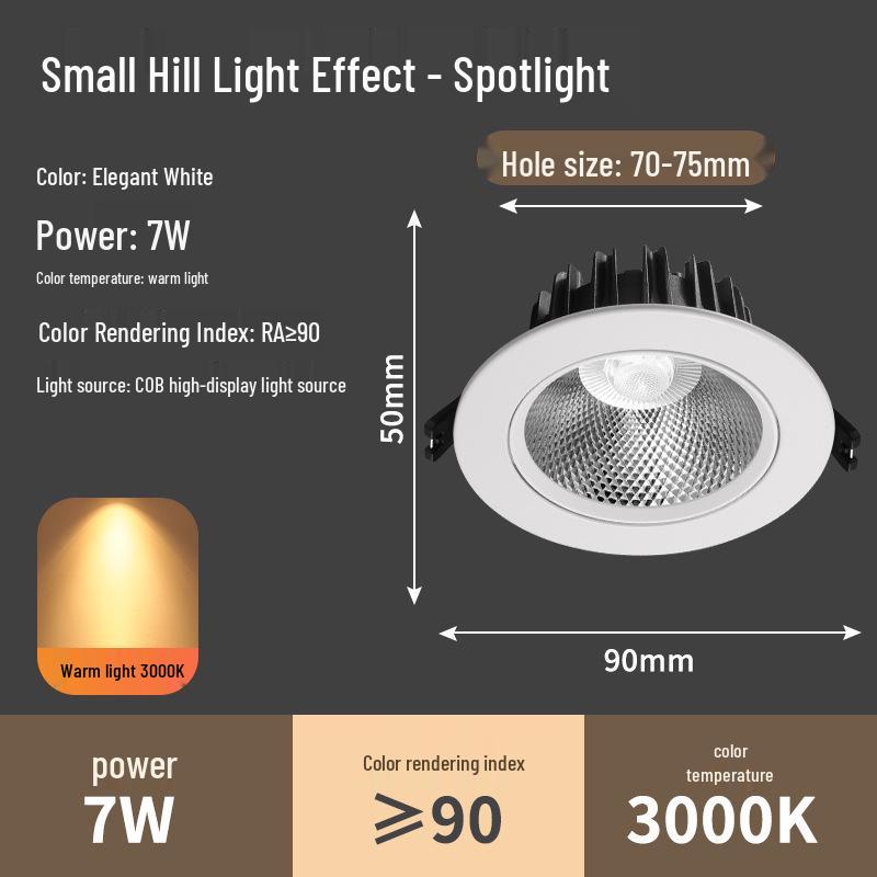 

Встраиваемые потолочные точечные светильники для дома и коммерческого использования Default Option