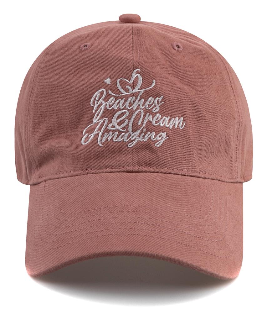 Bichiseuaenkeulim Amazing Cotton Ball Cap-Pink