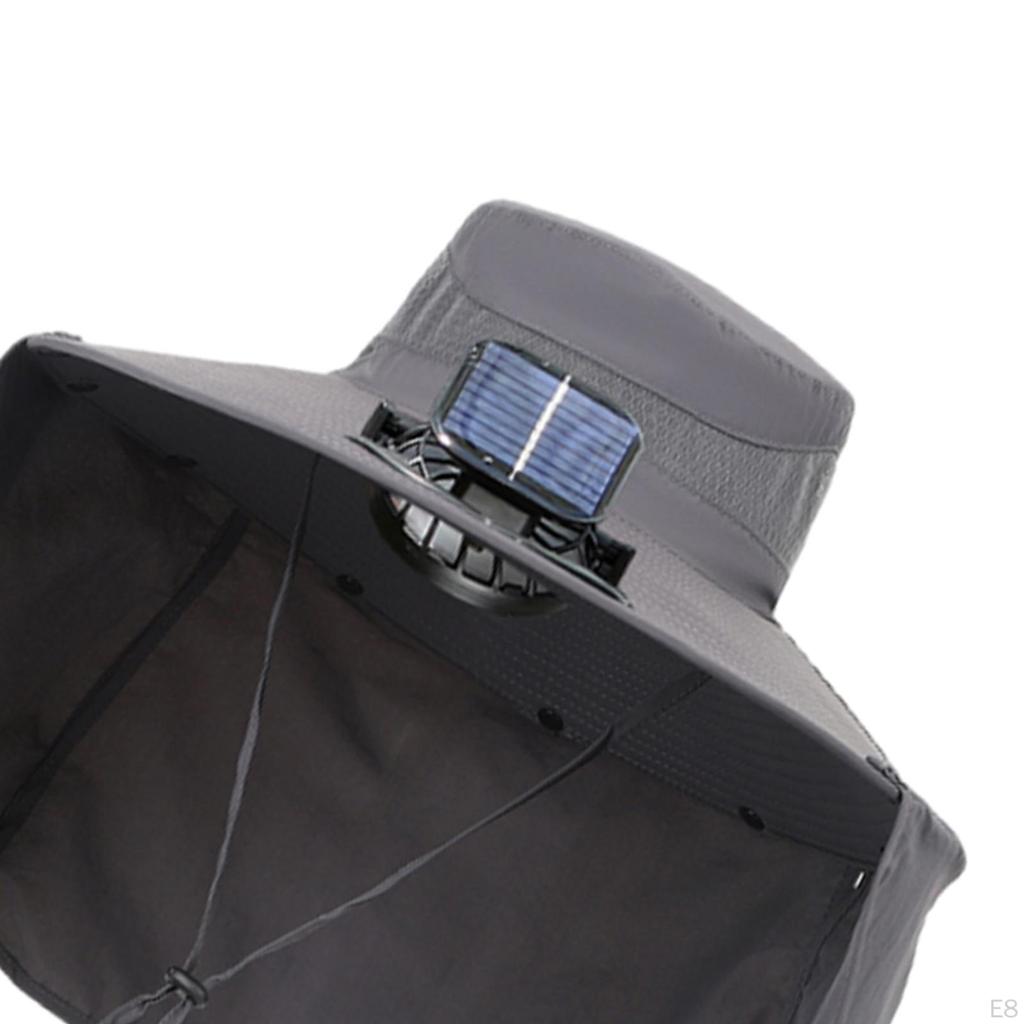 Cooling Fan Hats Solar Hat Fishing for Beach Outdoor Activities Sports