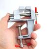 Small Jewelers Hobby Clamp On Table Flat Pliers Tool Vice Bench Vise Muliti-Funcational 3.5&Quot Aluminum Miniature