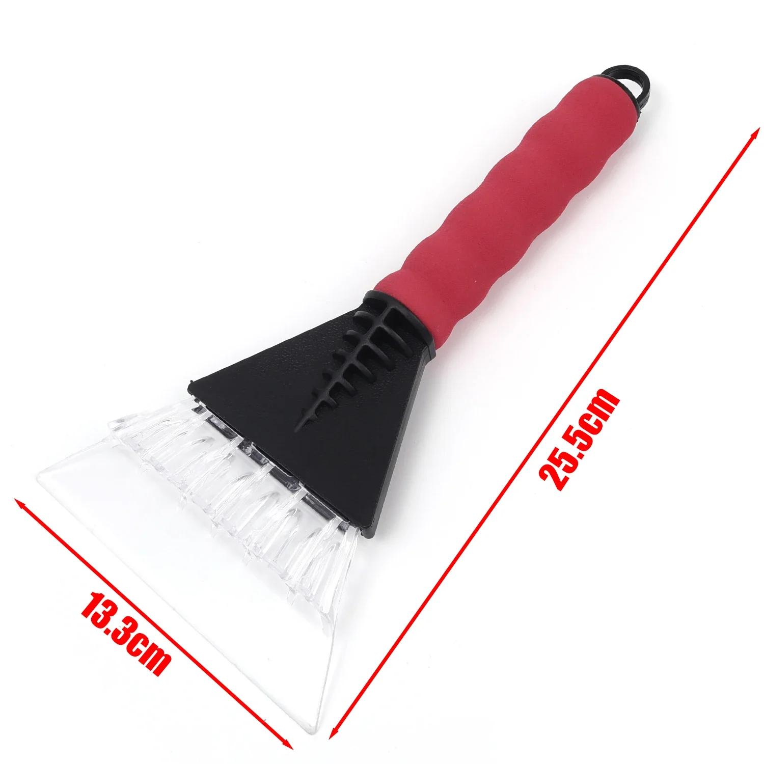 

Car Ice Scraper / Snow Remover, Windshield Ice Breaker & Brush Tool for Winter Auto Window Cleaning