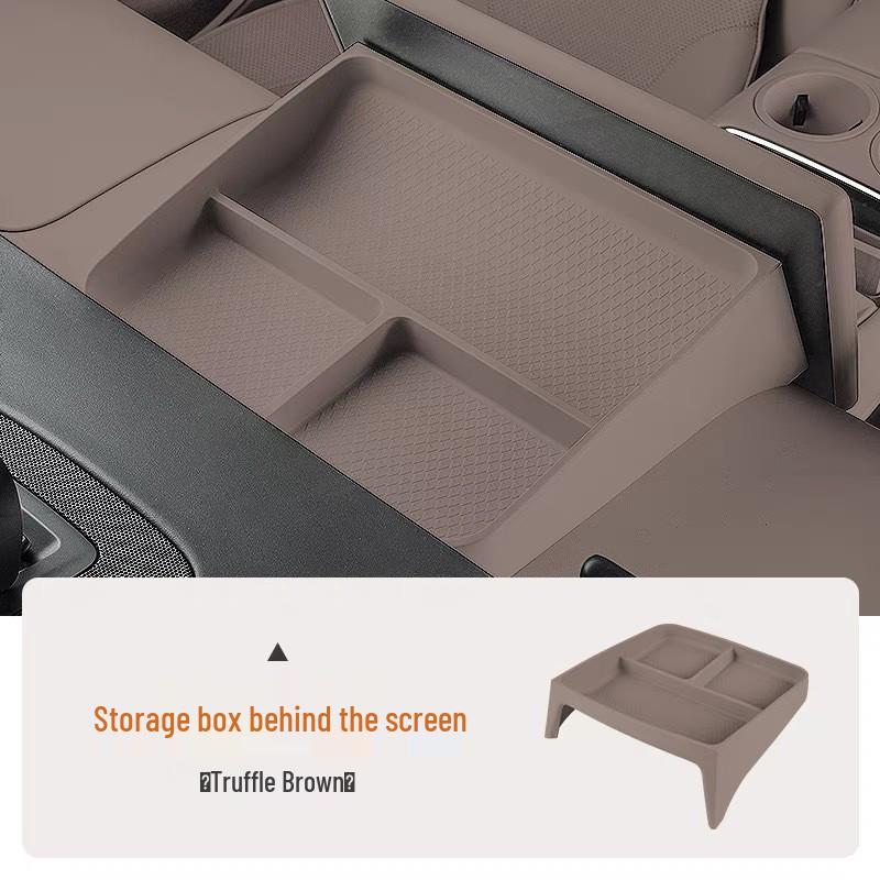 

Zhijie R7/S7 Navigation Screen Rear Silicone Storage Box - Center Console Organizer & ETC Accessories