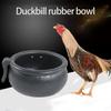 2PCS Rubber Chicken Feeder Bowl For Poultry Feeding and Watering with Hanging Design For Game Fowl Training Daily Use