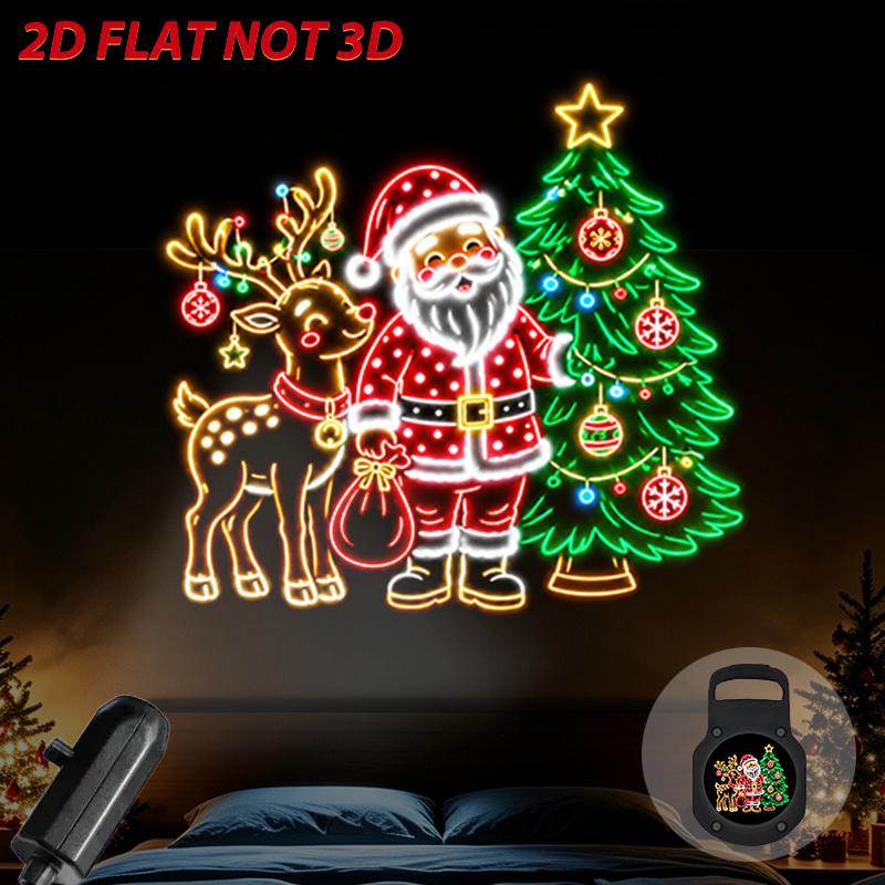 Weihnachts-Projektorlicht Modi Schaltbare Muster USB-Projektor Atmosphärenlicht Feierparty Decke Weihnachten Deko