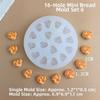 Reusable Cookie Shaped Mold Flexible Play Food Mold Baking Tool Resin Mold  Candy Making