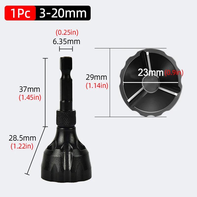 Deburring External Chamfer Tool Remove Burr Clean Bolt Tools Cutter Bolts Thread Fillet Trimming Knife Accessories 3-20mm 5-25mm