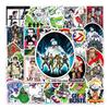 50 Ghostbusters Graffiti Cartoon Stickers: DIY Creative, Waterproof for Skateboards & Suitcases.