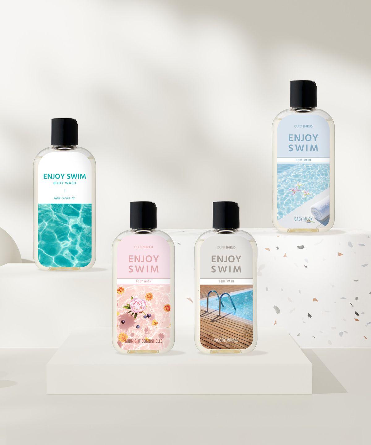 Enjoy Swim Body Wash Pool Chlorine Odor Removal 200ml Body wash