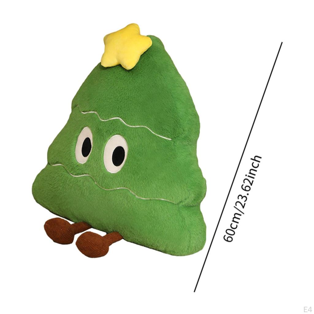 Christmas Shape Decorative Pillow Wear-resistant Cushion for Car Bedroom Home Office