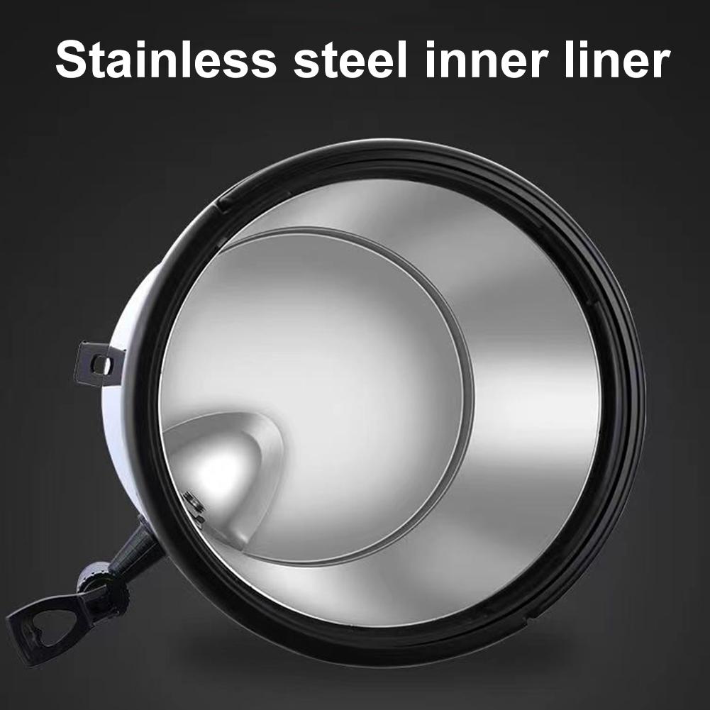 Stainless Steel Hot Cold Drink Dispenser Drinks Water Insulated Barrel 8L  Insulation Milk Tea Bucket for Banquets Gardens Outdo