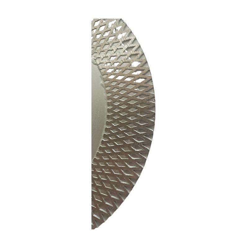 Sharp Ultra-thin 5" Diamond Saw Blade for Cutting & Grinding Stone, Tile, and Rock Slabs