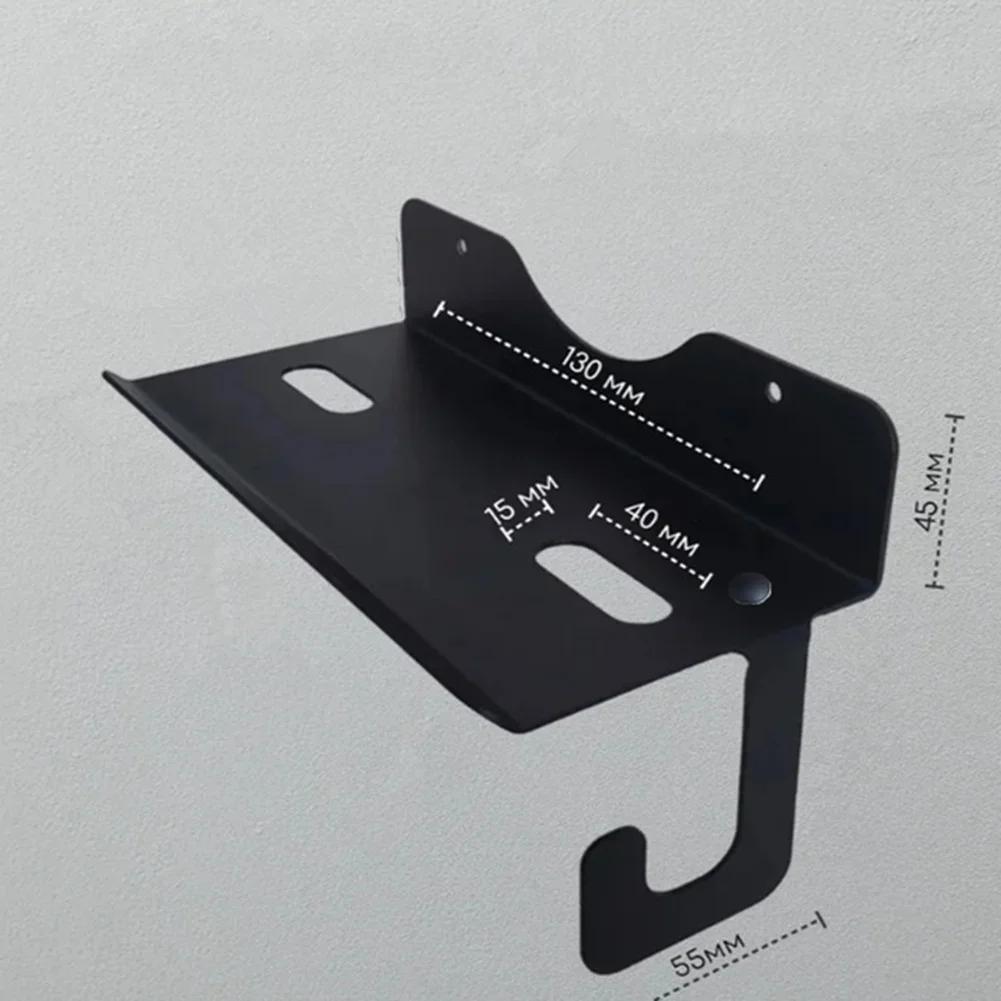 For Workshop Chainsaw Holder Power Tool Bracket Space Saving Metal Construction Iron Material Wide Fit Compatibility