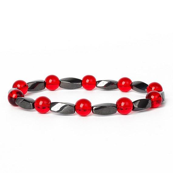 

Черный Камень Бусины Стрела и Сердце Йога Браслет на Ногу